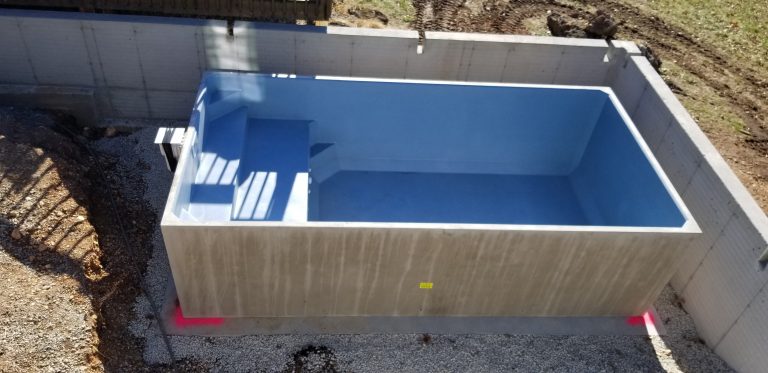 Plunge Pool install